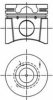 KOLBENSCHMIDT 99418600 Piston